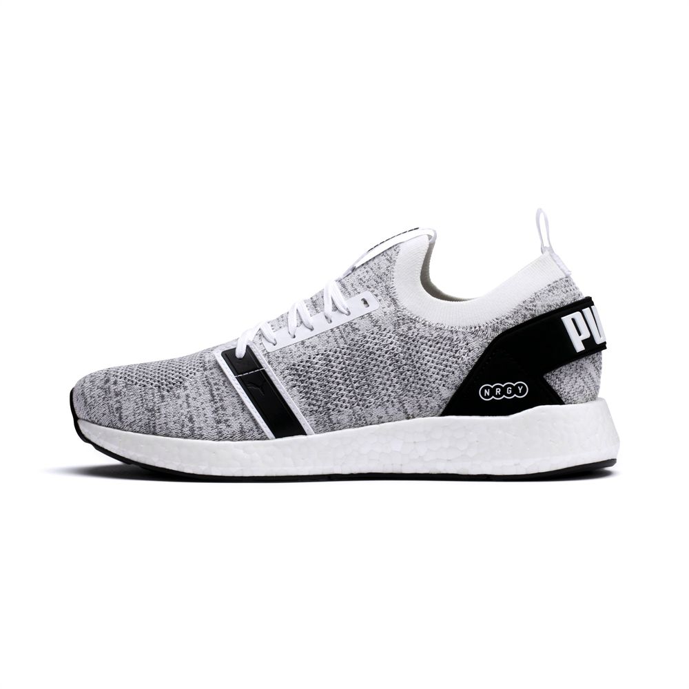 Puma NRGY Neko Engineer Knit Férfi Futócipő - Fehér/Fekete ( Hungary - RLXZN6958 )